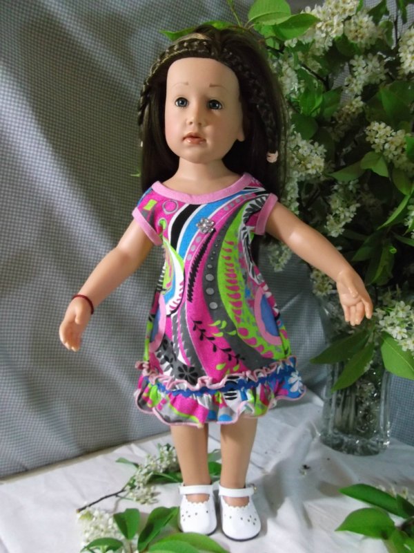 Трикотаж бывает разным. Наряды для кукол Готц