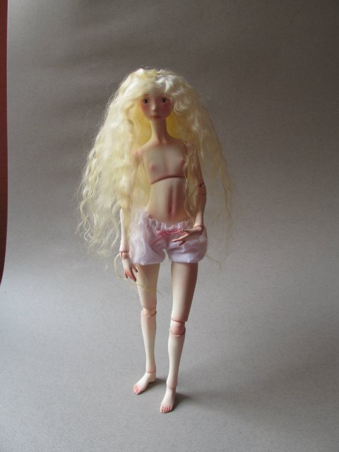 Малышка Хагу и ее сестренки. Шарнирные авторские куклы (фото 3)