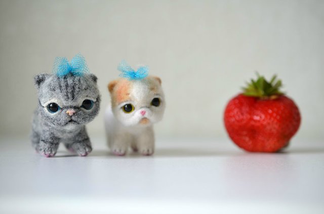 Летние денечки. Валяные из шерсти игрушки своими руками (фото 2)