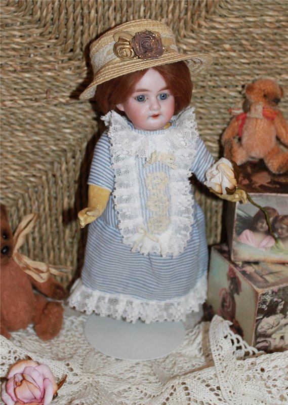 Новый образ Марселины, антикварная куколка Armand Marseille (фото 3)