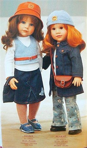 Мой каталог кукол Gotz 2001-2003 гг с набивной зоной шортиков, подборка фотографий