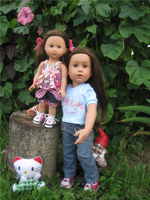 Сестрёнки. Куклы Готц Алиса и Оленька