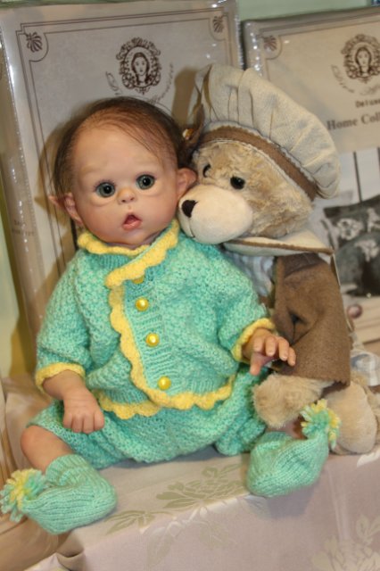 Эльфик реборн Ромашка, Ofelia by Olga Auer (фото 4)