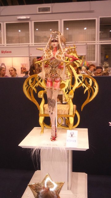 Ещё картинки с выставки... XI Международный Салон кукол на Тишинке в Москве 2015. Фото