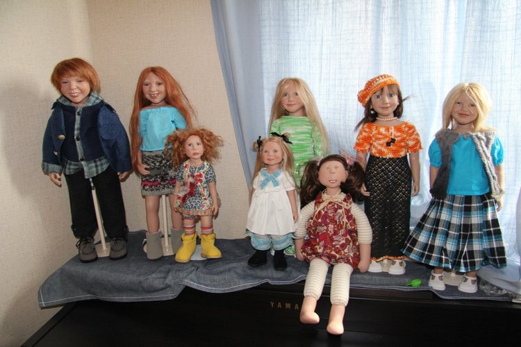 Девочка-улыбка. Крошка Akkelies от Zwergnase