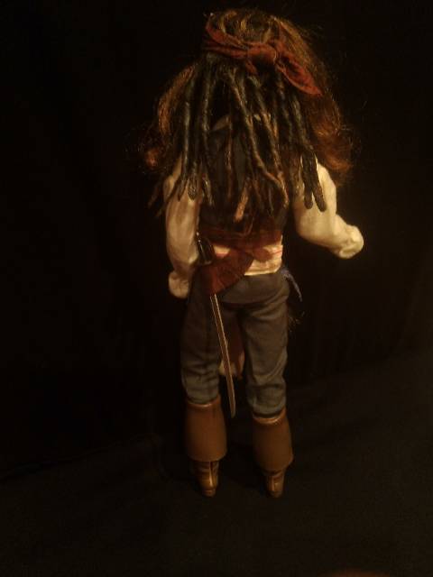 Джек Воробей ооак - портретная кукла (фото 4)