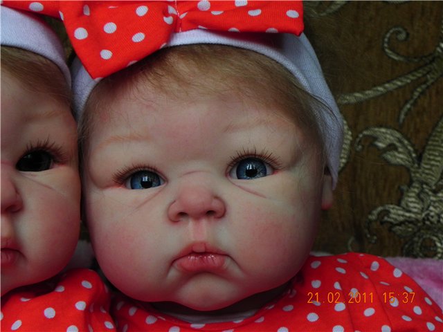 Двойняшки Маша и Полинка.Куклы-реборн Преображенской Светланы (фото 5)