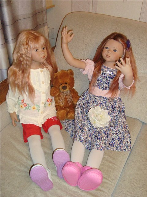 Первые куколки от Annette Himstedt в нашей коллекции: Tippi и Liniki 2006 года (фото 9)