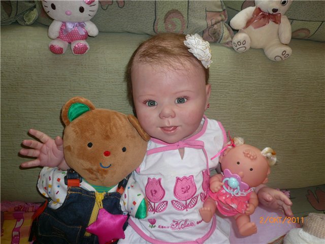 Прогулочка. Кукла реборн Кристалета (фото 5)