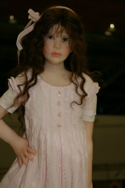 Куклы Лауры Скаттолини на выставке VII Международный салон кукол в Москве