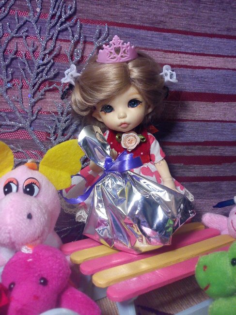 Манюнькины Рождественские подарочки. BJD PukiFee Ante (фото 6)