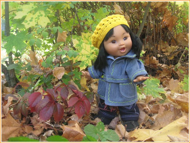 Школа... Осень... Куклы Galoob Baby Face (фото 8)