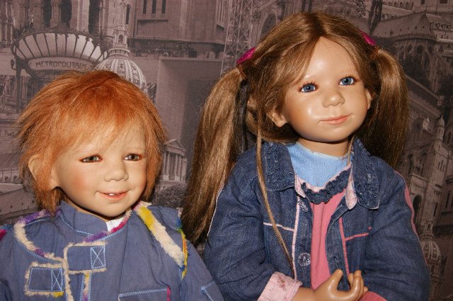 Freddie и Fina -дети улиц коллекция 2004 года Annete Himstedt (фото 7)