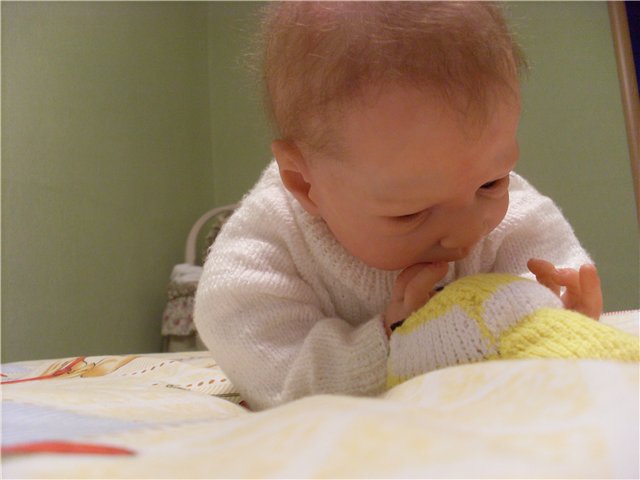 Тest drive или какой же русский не любит быстрой езды. кукла реборн Глебка (фото 8)