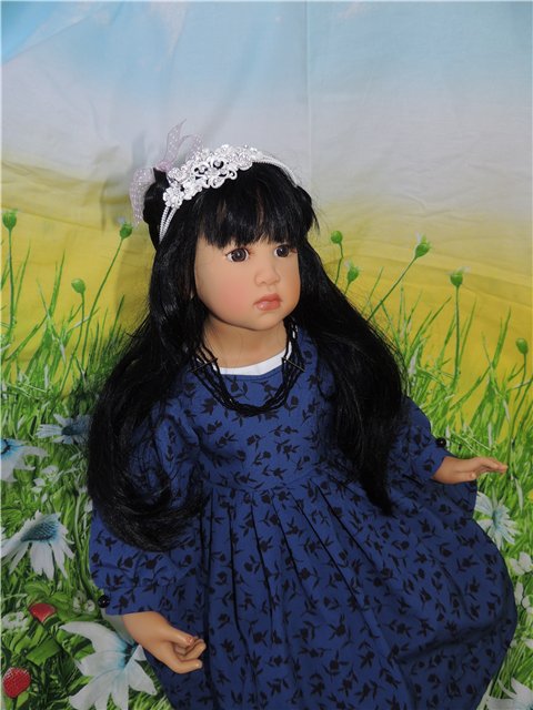 Мечты о лете)) Летняя фотосессия в зимний день и моя кареглазая модель. кукла Элизы Глазгольд (фото 7)
