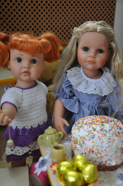 Праздничное утро. Gotz — Куклы Gotz (Готц): Ханна