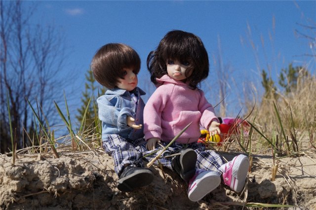 А у нас случилась... ЛЮБОФ... Куклы БЖД