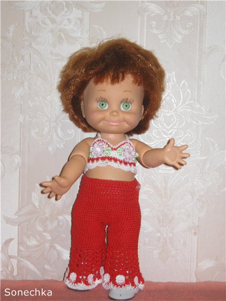 Летний гардероб для маленькой модницы фейсинки Шерри