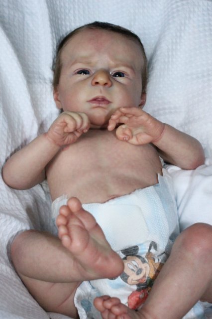 Меня аист принес, кукла реборн Беспаловои Жанны (фото 10)