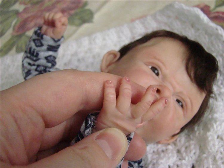 Баю-бай, Максимка. Авторская кукла Кондрашовой Ирины (фото 5)