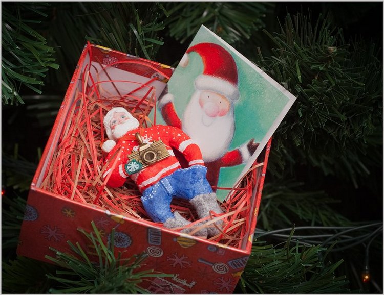 Елочная игрушка из ваты своими руками (фото 2)