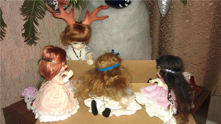 Наш новогодний дутик — Коллекции кукол BJD (БЖД): фото витрин (фото 5)