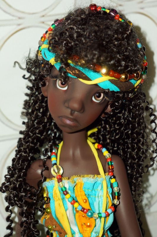 Путешествие в сказочную страну Туземию. Пеппилота, кукла Kaye Wiggs (фото 7)