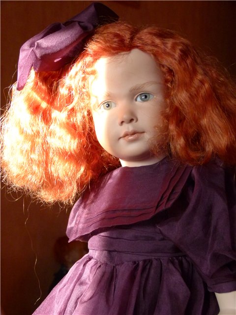 Классика в фарфоре Ruth Treffeisen. Солнечная девочка МАЛУ (фото 10)