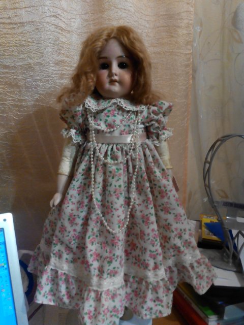 Новый образ моей антикварной куклы Марсельки (фото 2)