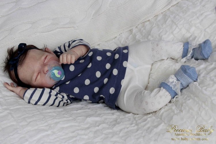 Первая улыбка... Кукла реборн Анастасии Бочковой