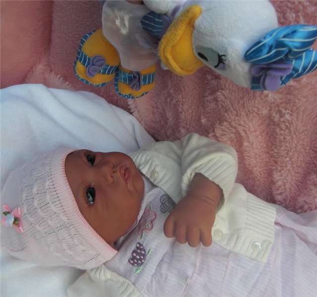 Латиноамериканская малышка реборн Milagros или просто Милочка (фото 2)