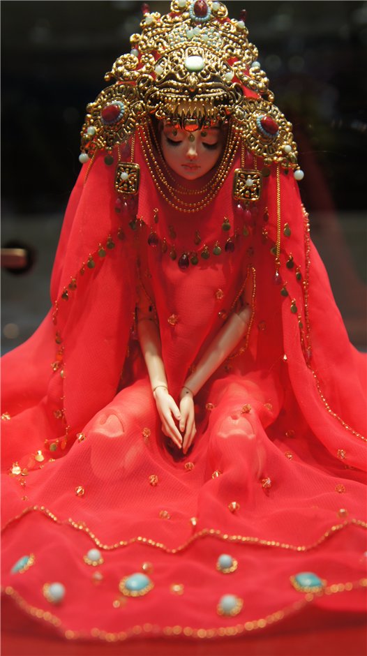 Чарующие куклы Марины Бычковой на VII Международном Салоне Кукол (фото 4)