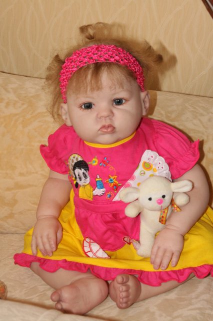 Пончик Люся - моя кукла реборн (фото 4)