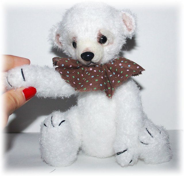 Мишка Пьеро — Вязаные игрушки и амигуруми: крючком (фото 3)