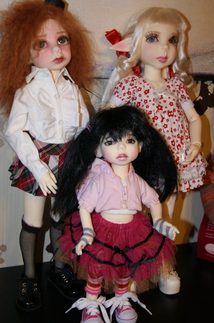 Шерочка с Машерочкой, милые Лашерочки. Kim Lasher. Шарнирные куклы Lasher dolls