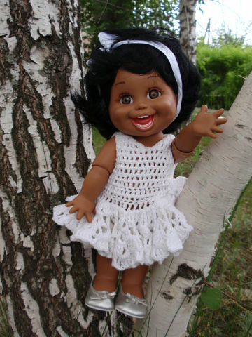 Летняя прогулка Наталок — Куклы Galoob Baby Face (Фейсинки): винтаж 90 (фото 2)