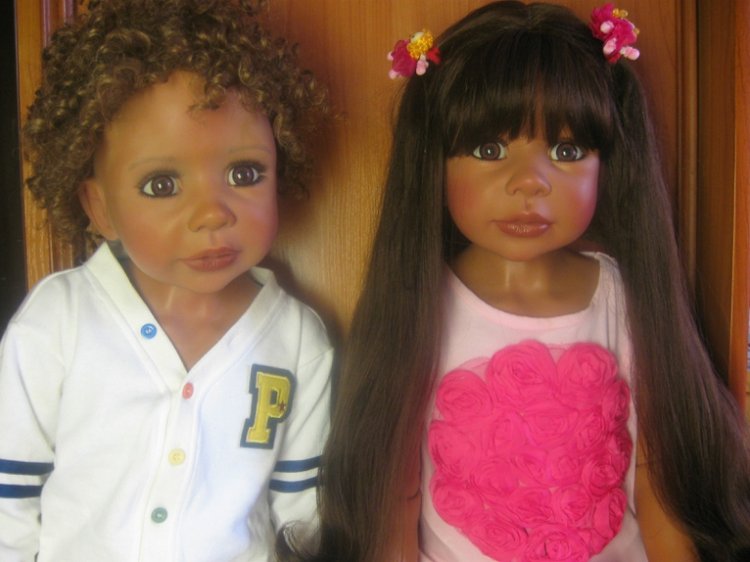 Мои мулатики... Куклы Masterpiece