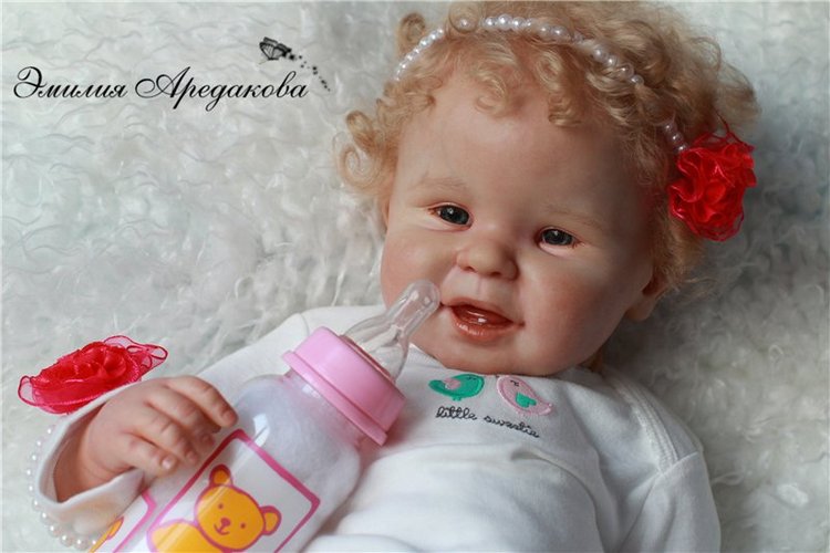 Первый зуб. Кукла реборн от Э. Аредаковой