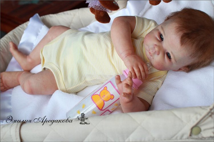 Ещё одна Ханнушка. Кукла реборн Эмилии Аредаковой (фото 7)