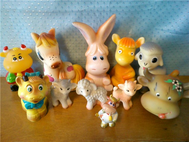 Моя первая коллекция игрушек. Часть 1