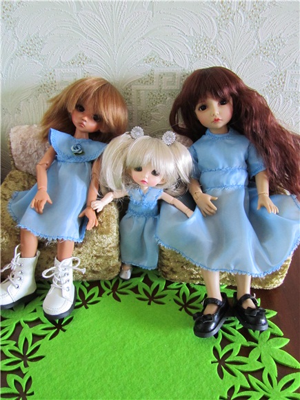 На голубой волне | Бэйбики На голубой волне — Одежда и обувь для кукол BJD (БЖД): 1/3