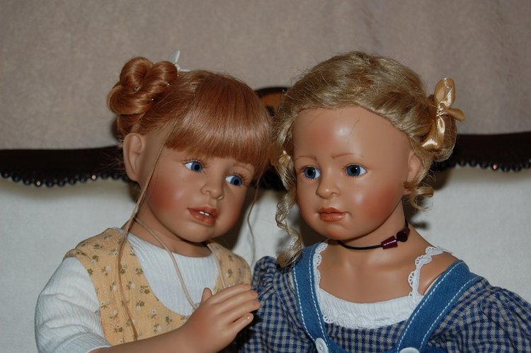 Куклы от Heidi Plusczok - Мариетта и Кристина