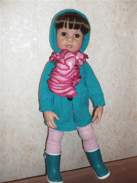 Наши обновы. Вязаная одежда для кукол (фото 4)