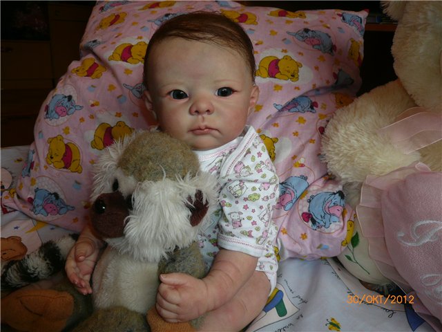 Кукла реборн Оленька. Мы подросли (фото 9)