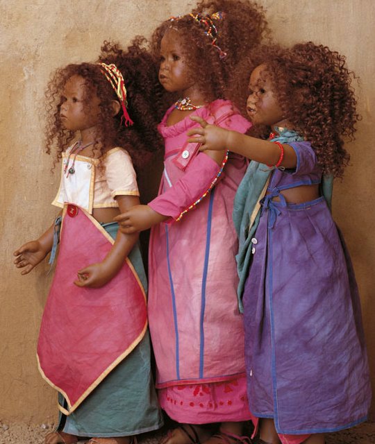 Ниа - африканская принцесса и ее подруги Ивочки сестрички и скромница Марджели (фото 2)