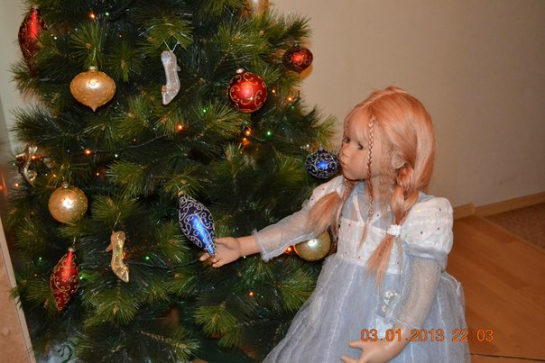 Мои новогодние подарочки.. Munira и Liniki от Annette Himstedt