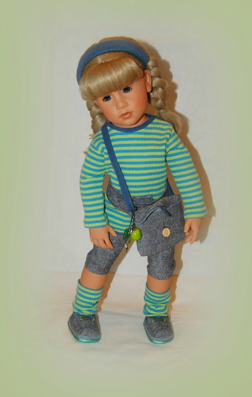 Фруктовое настроение. Аутфиты для кукол Gotz на фруктовую тему (фото 4)