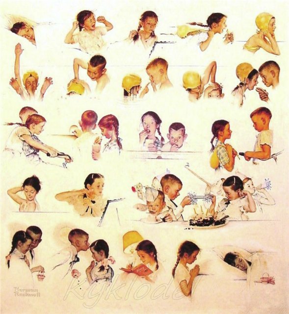 Марк Твен американской живописи. Лиричная и живая старая Америка Нормана Роквелла