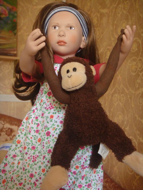 Симона. Игровая кукла от Zwergnase