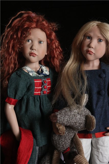 Zara и Luna. Сестрички по молду из коллекции 2005. Zwergnase